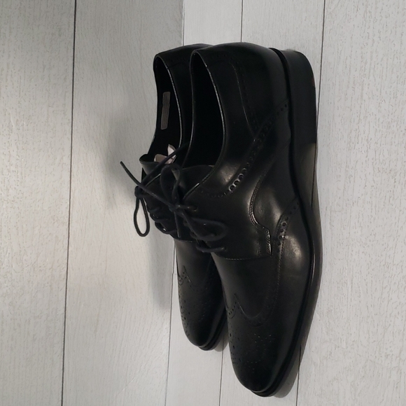 Classic Black Oxford Shoes main image 4